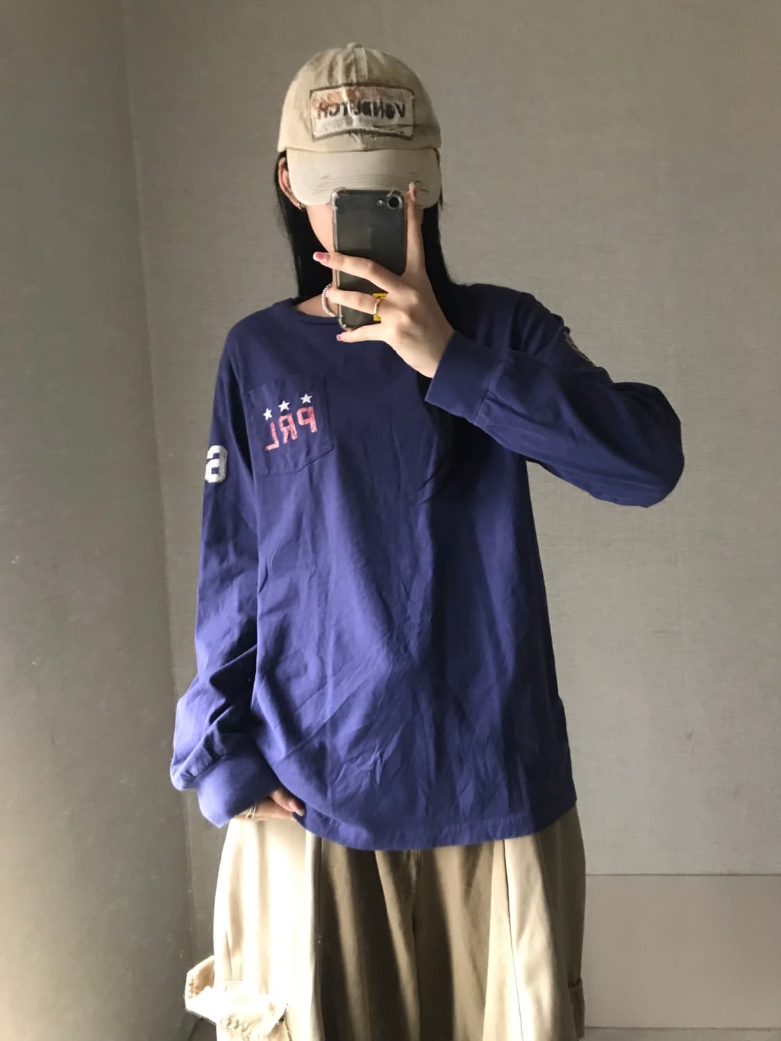 폴로 성조기 롱슬리브 상품이미지3