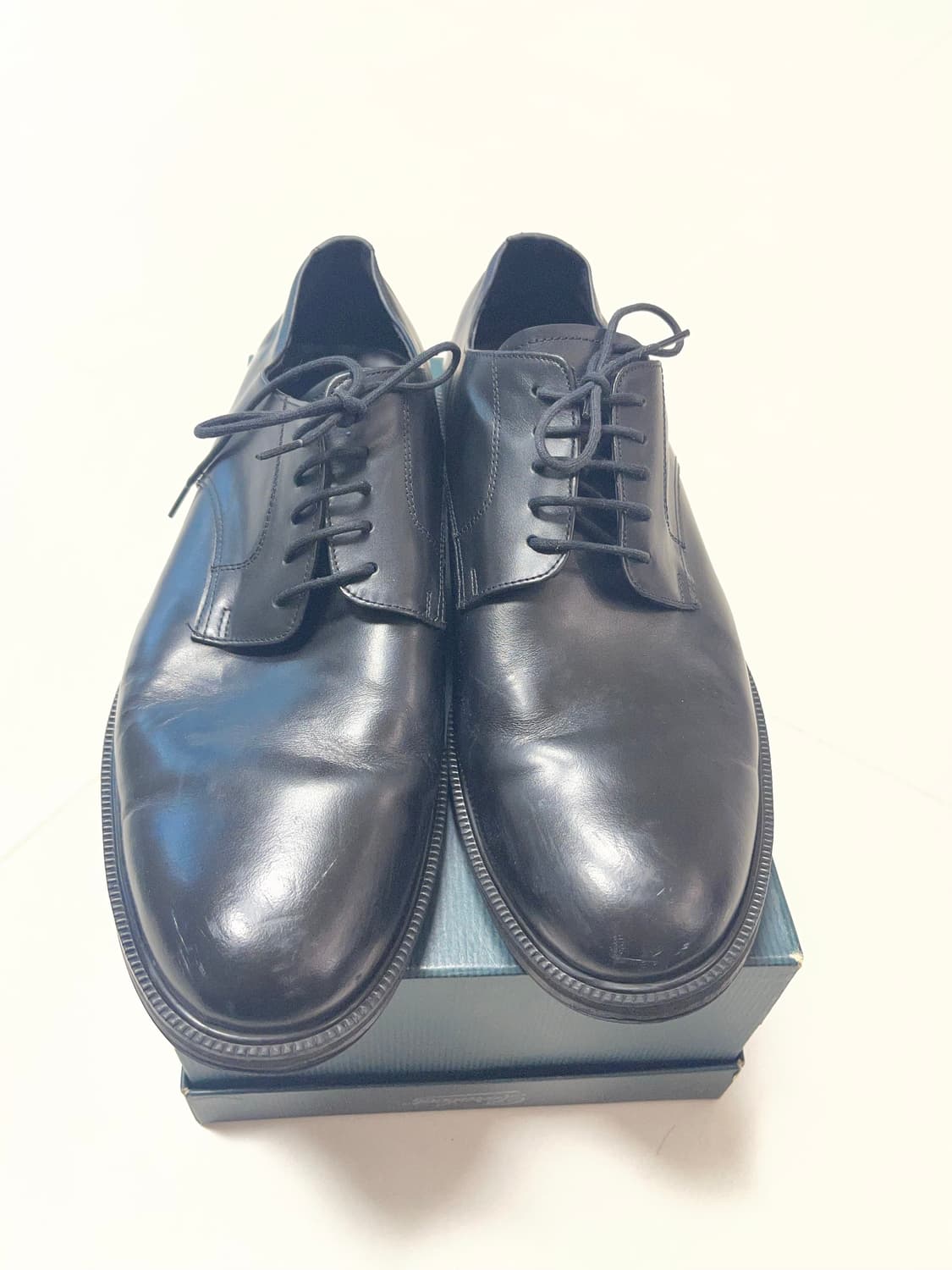 수제화 브랜드 오뷔제(OVJE) 더비 비브람창 블랙 280 상품이미지1