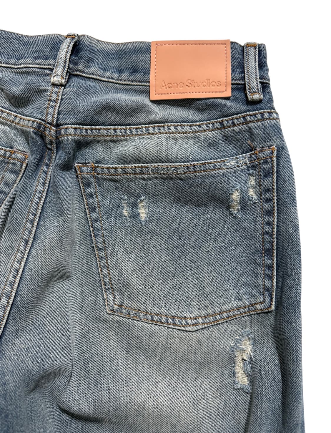 아크네 스튜디오 배기 와이드 레그 데님 팬츠 상품이미지6