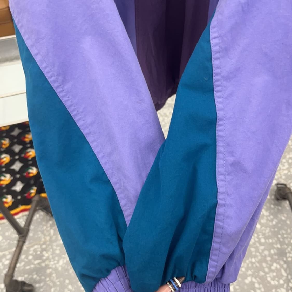 나이키 올드스쿨 레트로 배색 바람막이 자켓 XL C07702 상품이미지6