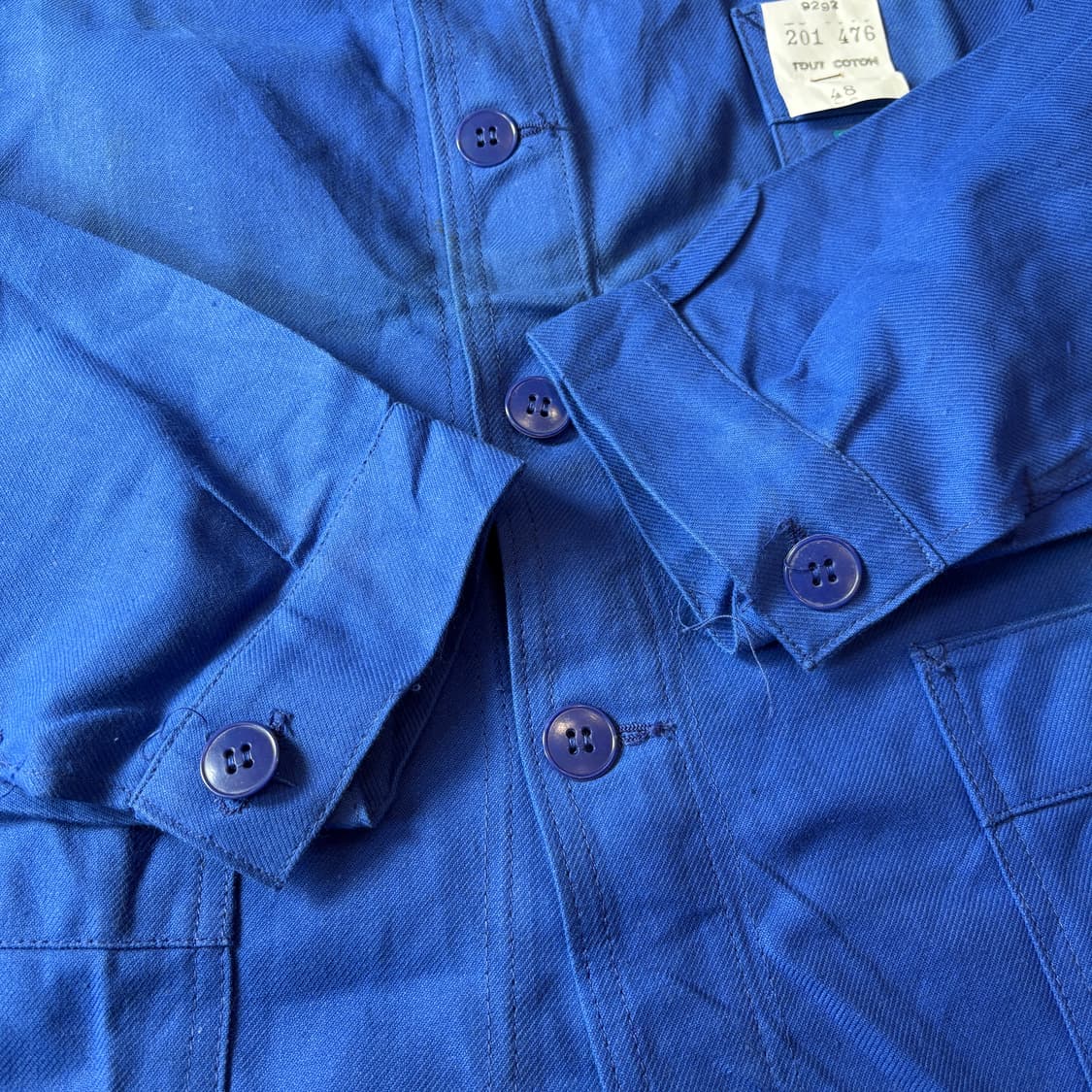 90년대 빈티지 프랑스 생산 프렌치 워크 자켓 상품이미지10