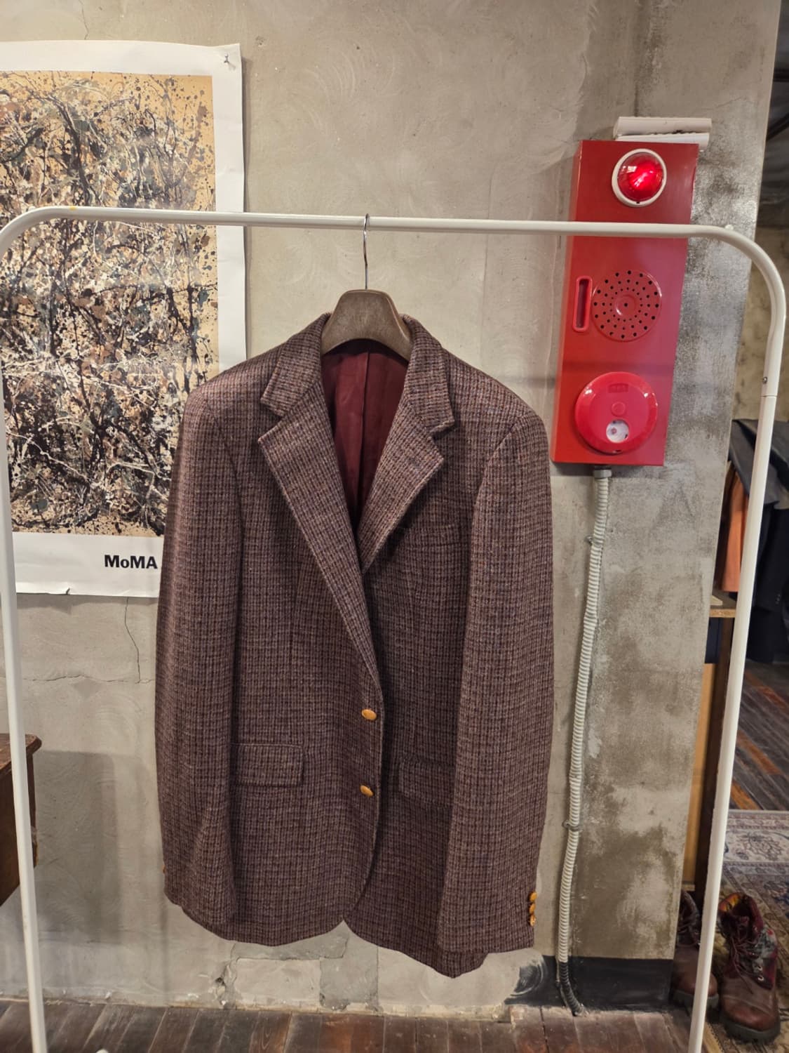 80' 미국 유니온메이드 해리스트위드자켓 상품이미지10