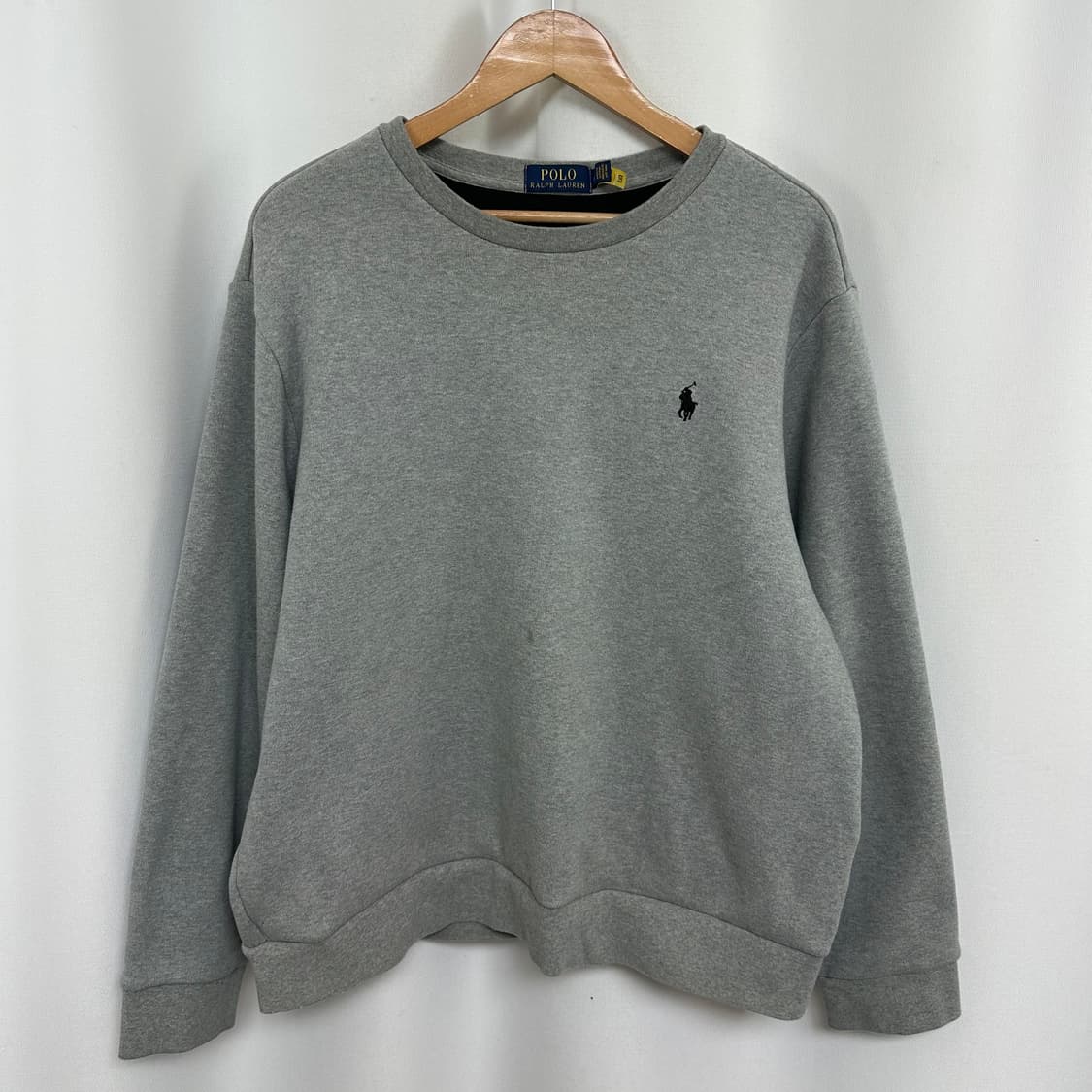   폴로랄프로렌 남자 기모 맨투맨 티셔츠 그레이 XL OI 상품이미지1