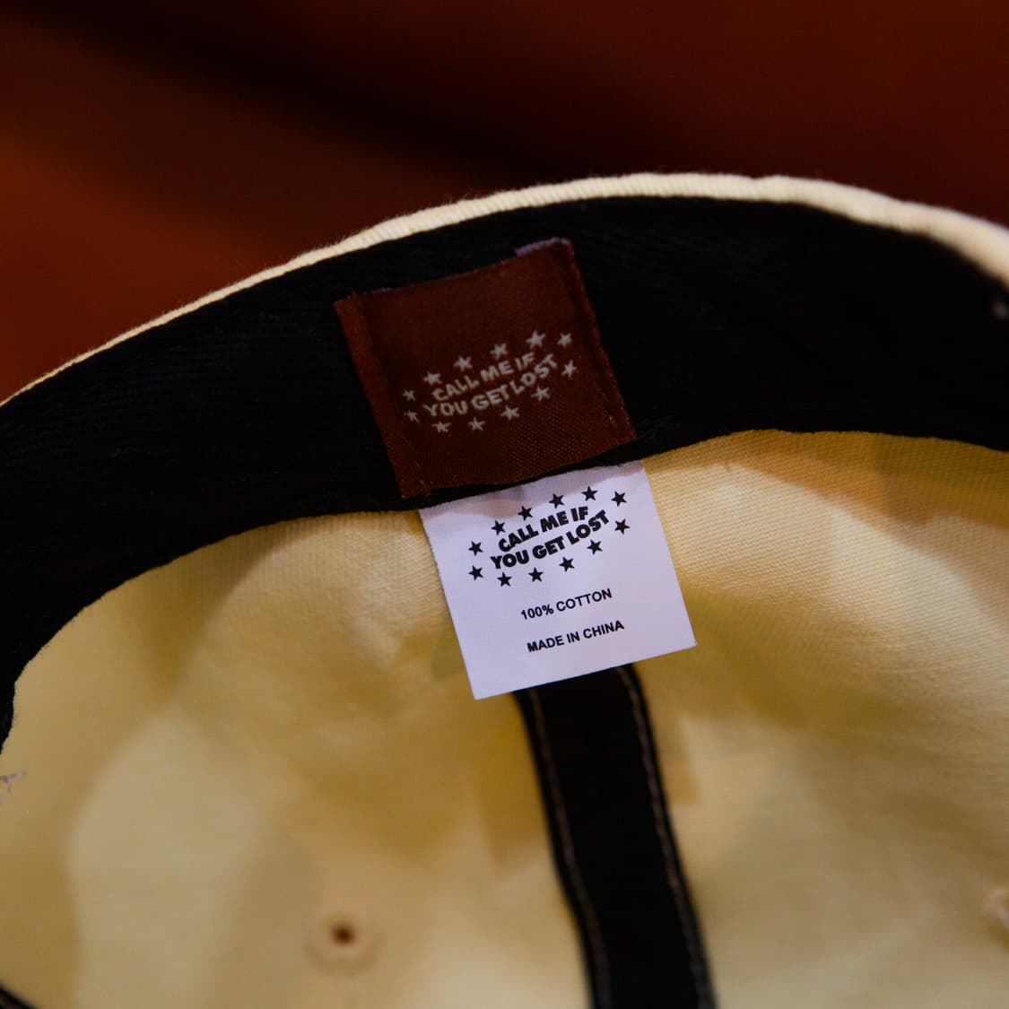 Call me if you get lost 머천 캡 아이보리 상품이미지4