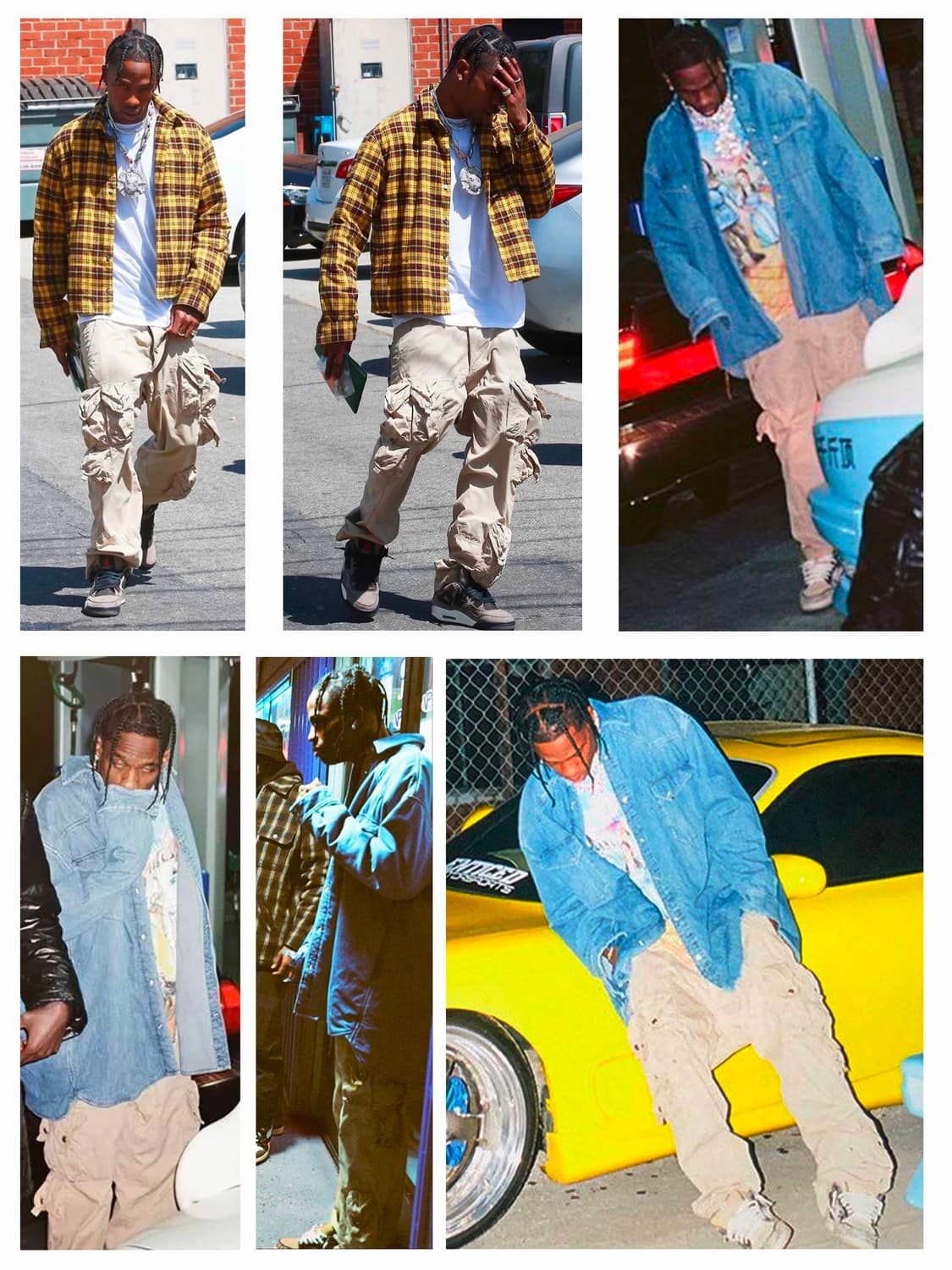 90's 폴로 랄프로렌 트래비스 스캇 유틸리티 탄창 카고팬츠 상품이미지5