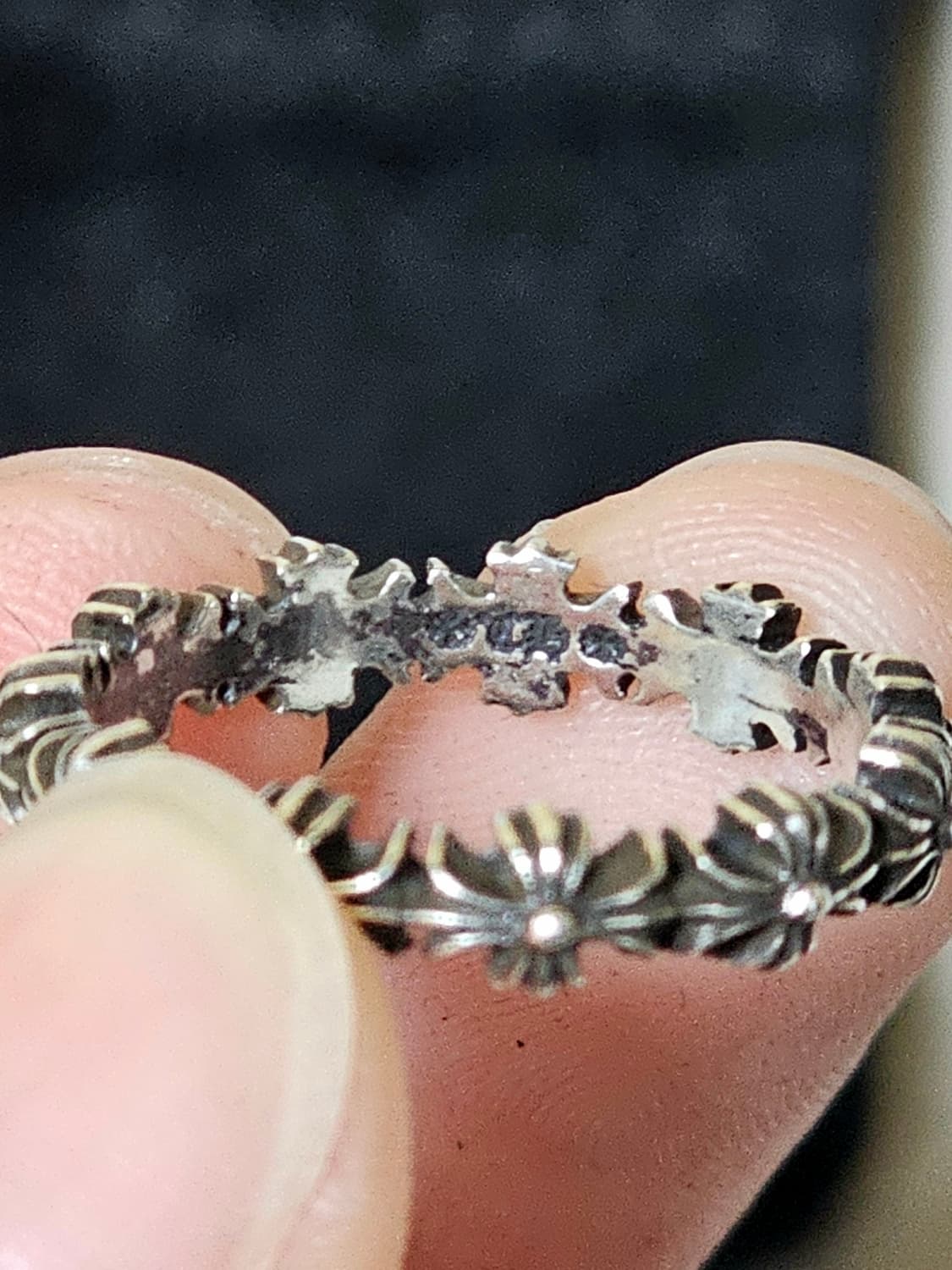 크롬하츠 타이니 E CH 플러스 밴드링 US 5사이즈 상품이미지3