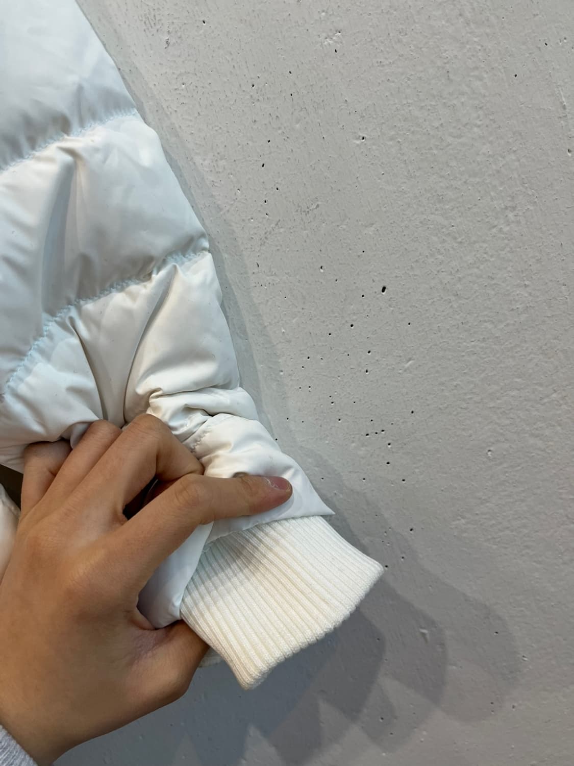 타미힐피거 우먼즈 다운 패딩 화이트 XS 상품이미지3