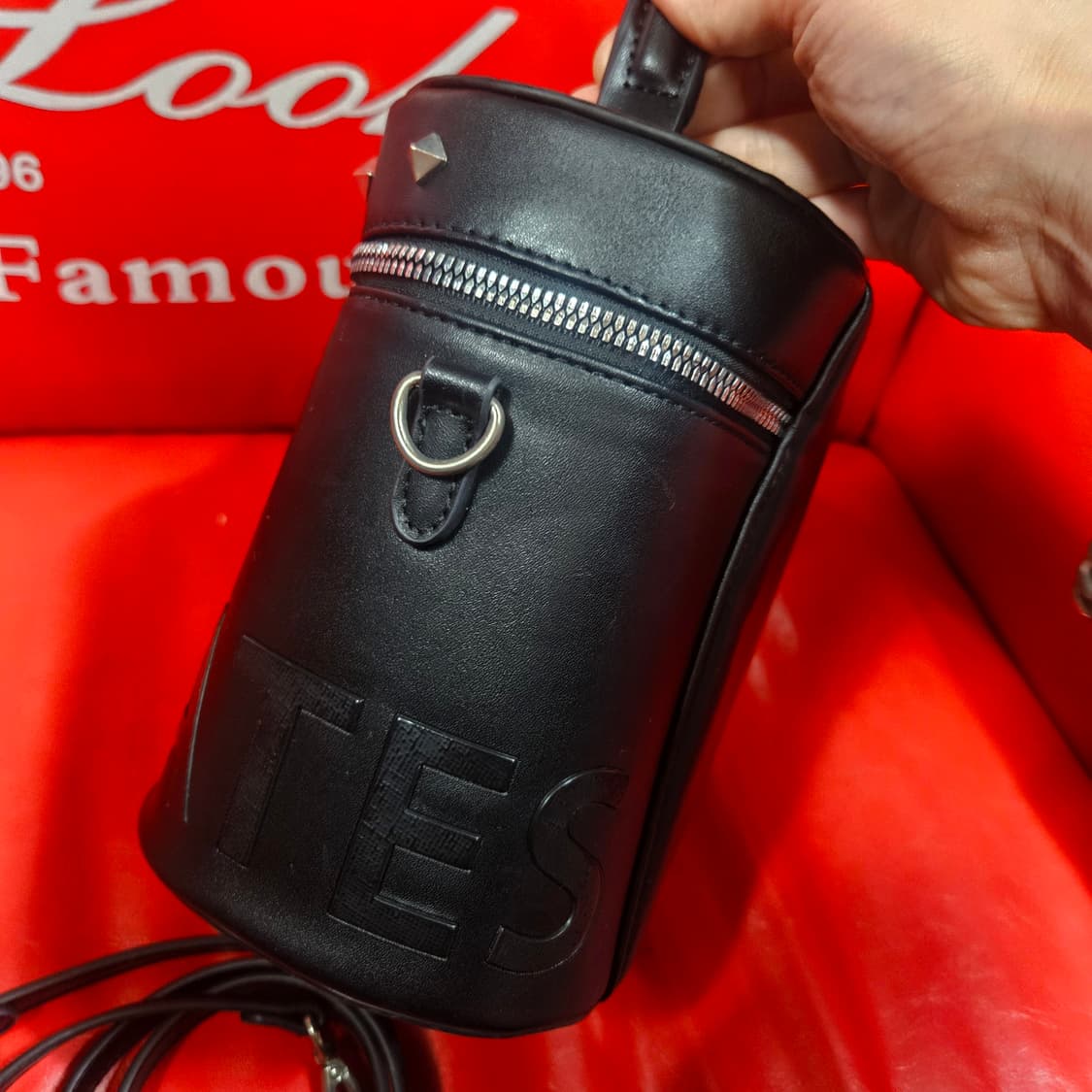 파리게이츠 가죽 스터드 보냉 크로스백 상품이미지6