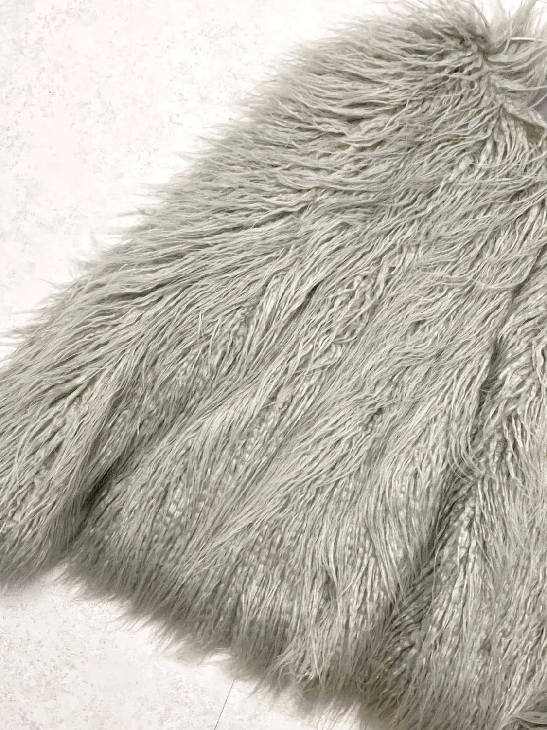 디에이디 퍼 자켓 그레이 상품이미지3