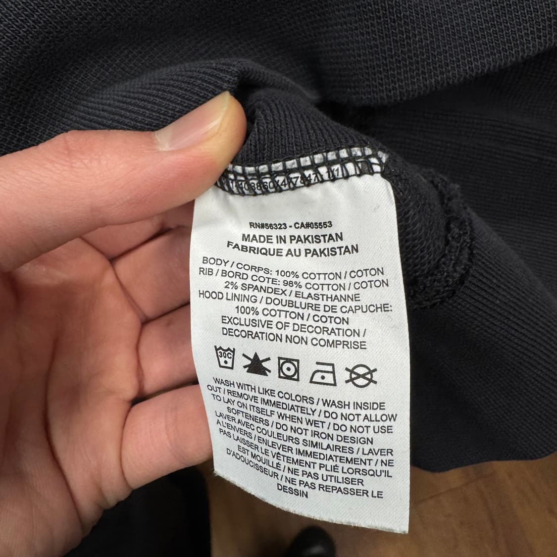 나이키 하프 집업 후드티 전면 스우시 로고 포인트 블랙 상품이미지7