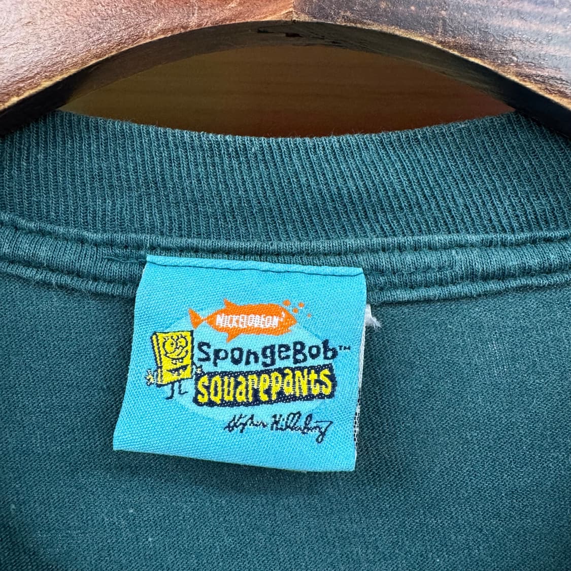 니켈로디언 스폰지밥 오피셜 빈티지 티셔츠 made in USA (S)   상품이미지3
