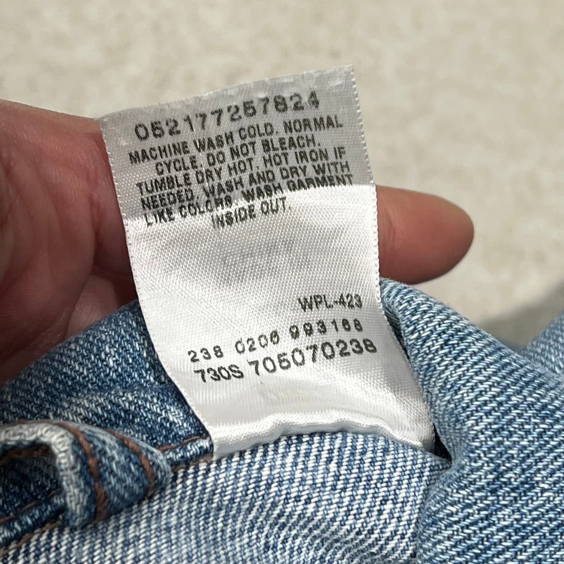 리바이스 워크 데님자켓 s09921 상품이미지8