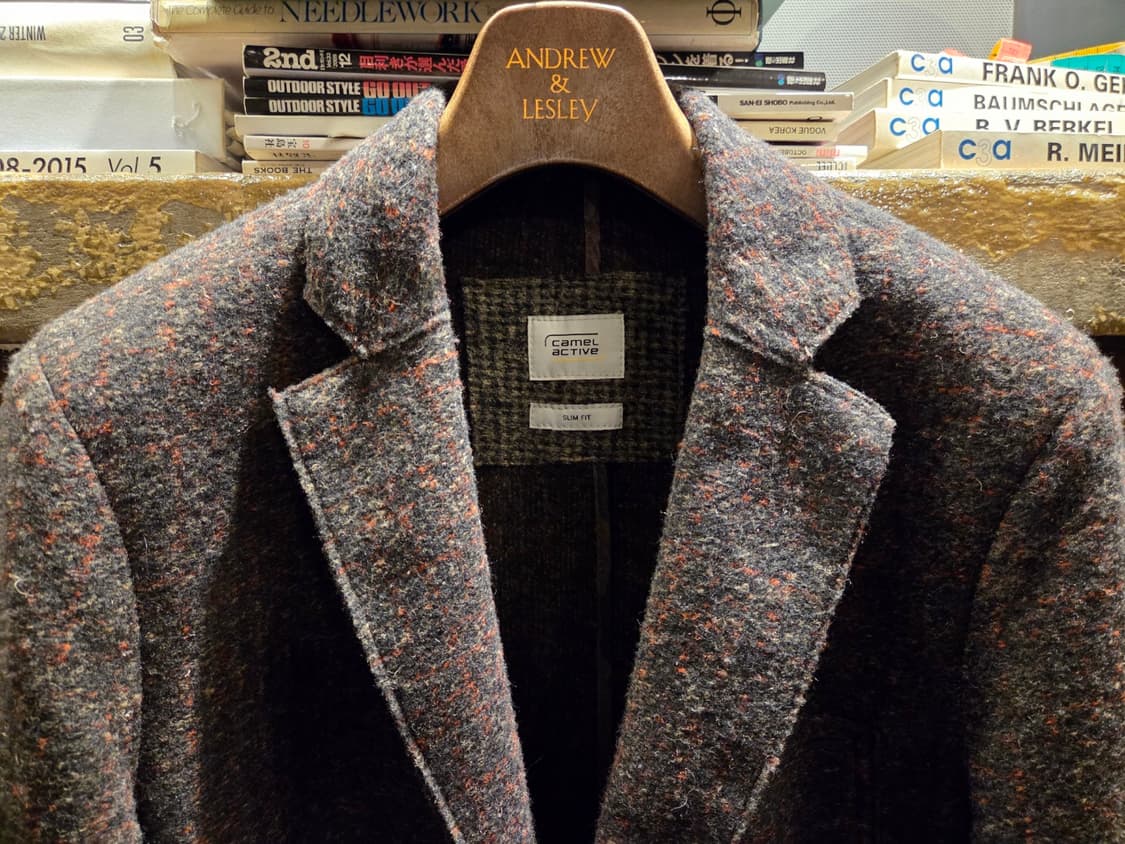 액티브 카멜 트위드자켓 상품이미지2