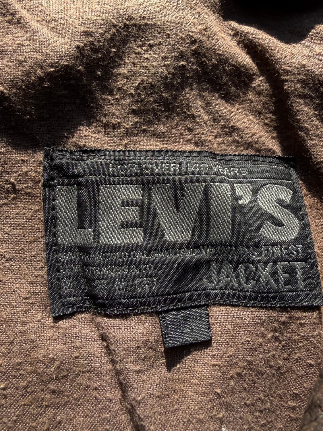 80s 리바이스 양가죽 a-2 플라이트 자켓 L(XL) 상품이미지8