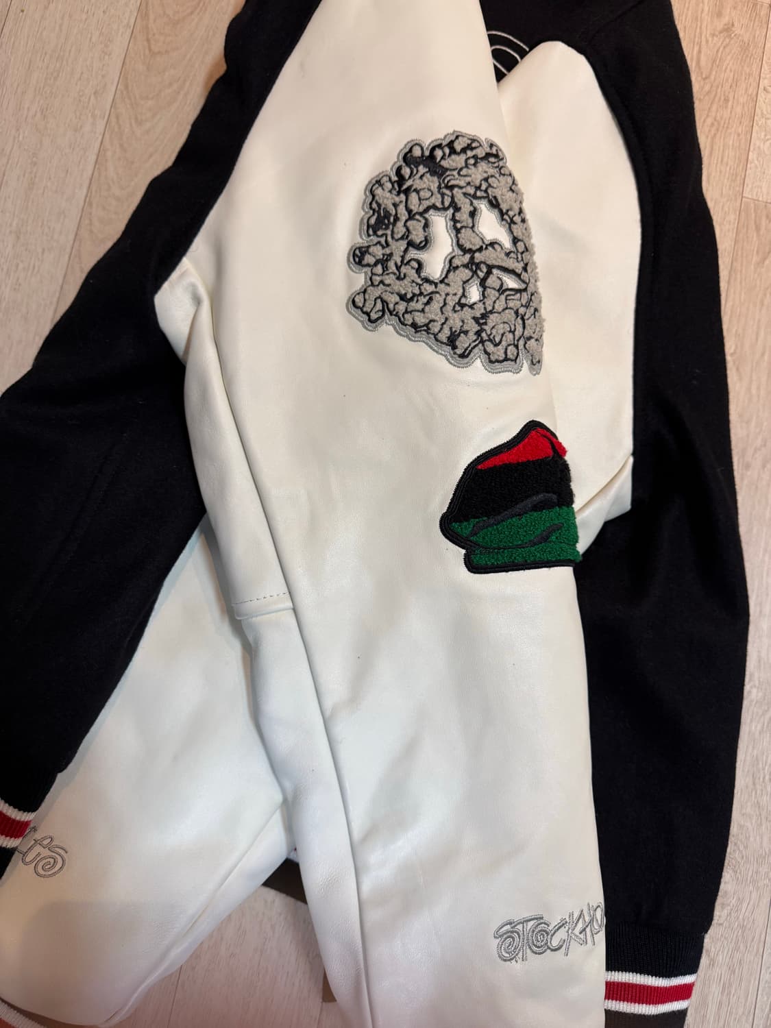 스투시 아워레가시 TTL 바시티 자켓 상품이미지4