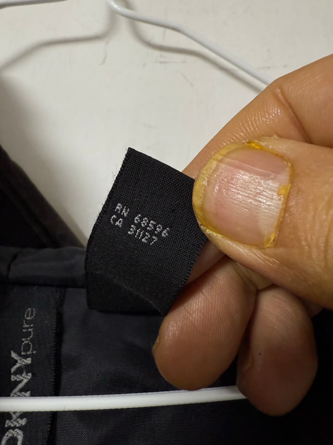 DKNY 빈티지 하프침낭 후디 덕다운 롱패딩 상품이미지9