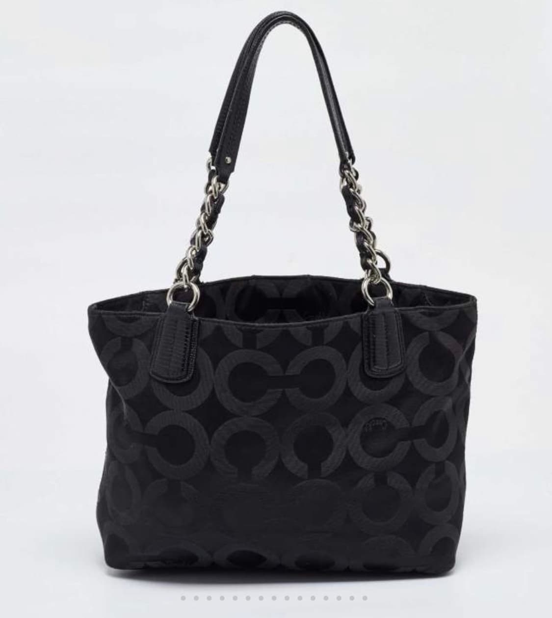 코치 블랙 시그니처 숄더백 / 코치 숄더백 / 코치 가방 / 코치백 상품이미지2