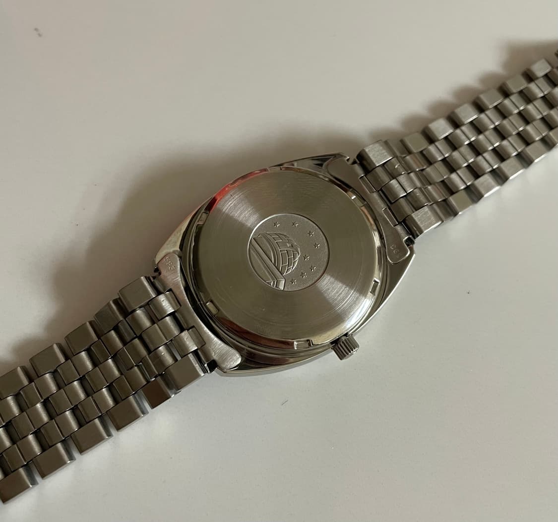 오메가 컨스틸레이션 크로노미터 메탈릭그레이 빈티지 오토매틱 시계 상품이미지3