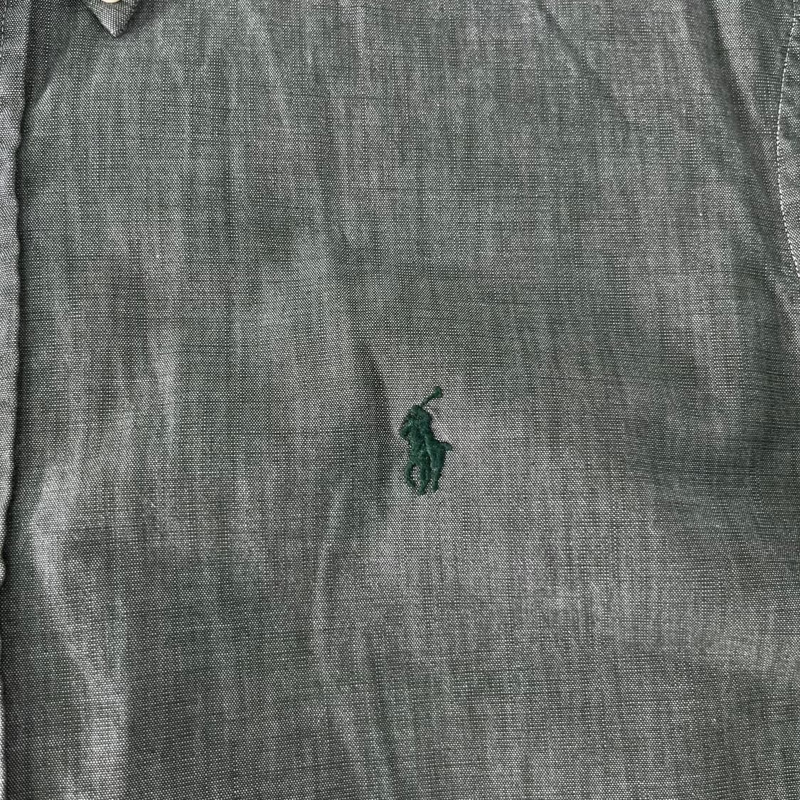 105 폴로랄프로렌 카키 코튼 셔츠 상품이미지3