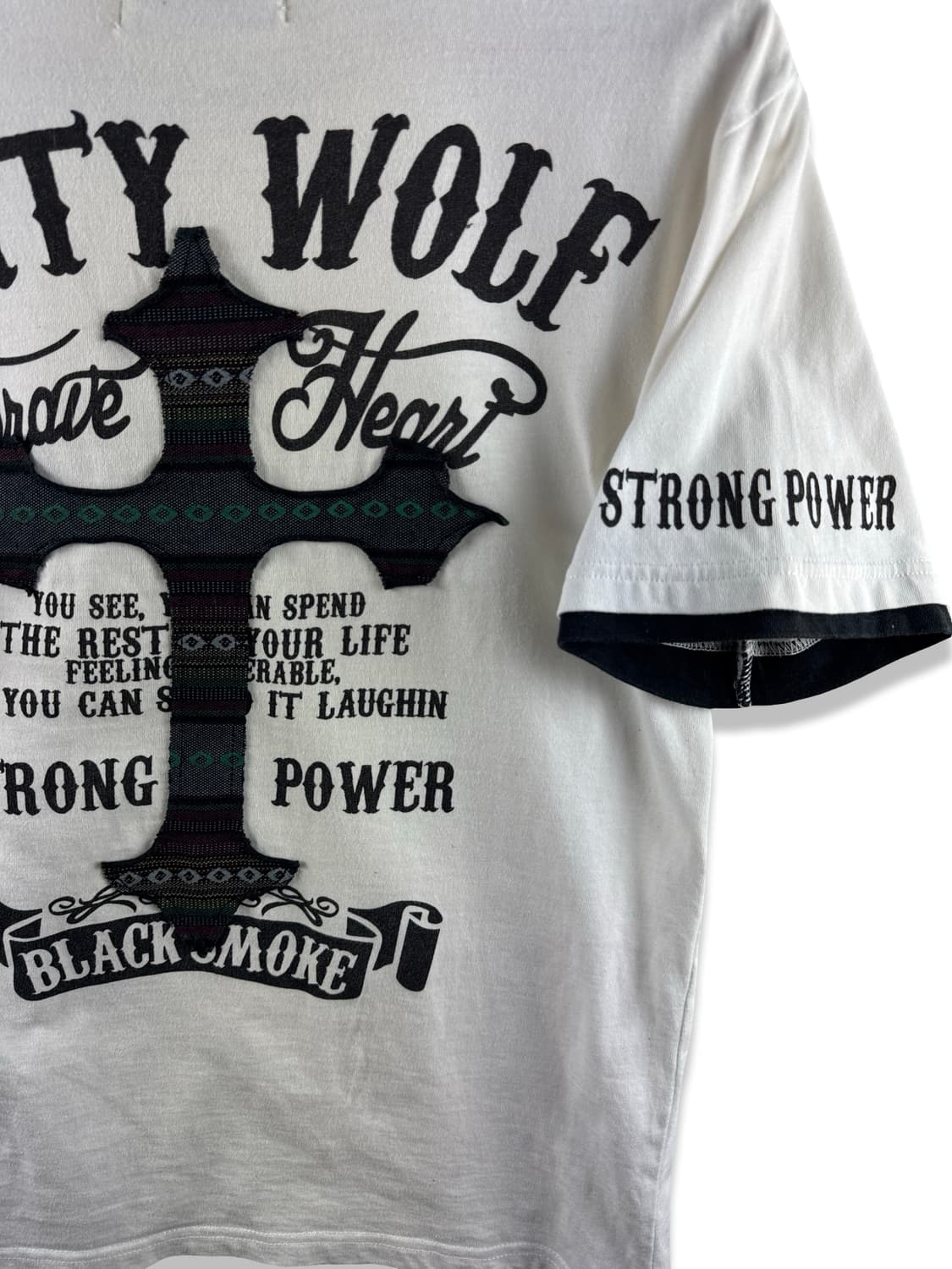 JPN Y2K 크로스 링거티셔츠2734 상품이미지4