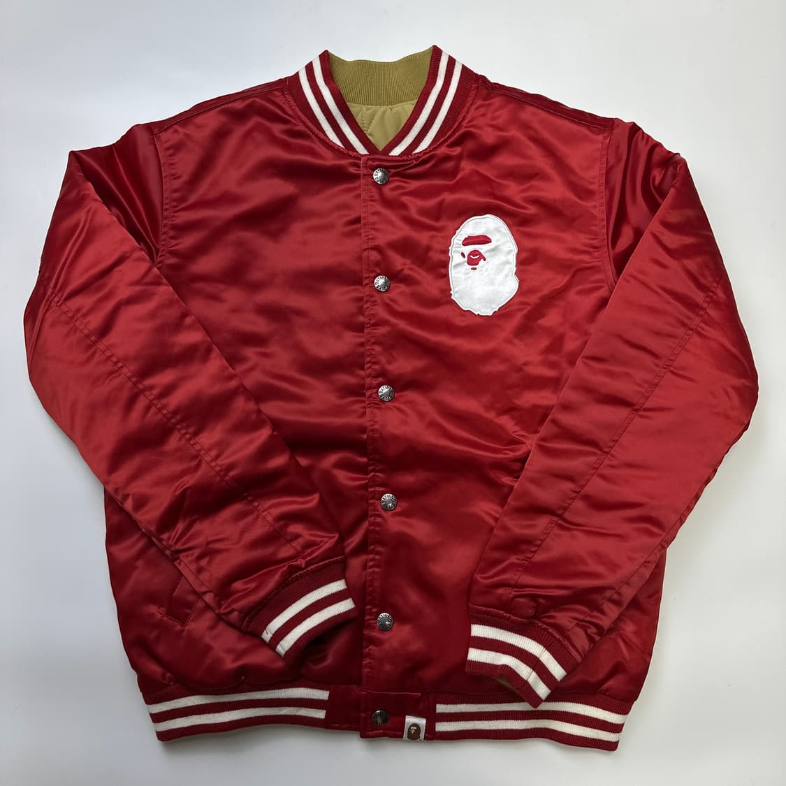 BAPE 22SS 베이프 리버시블 바시티 자켓 상품이미지1