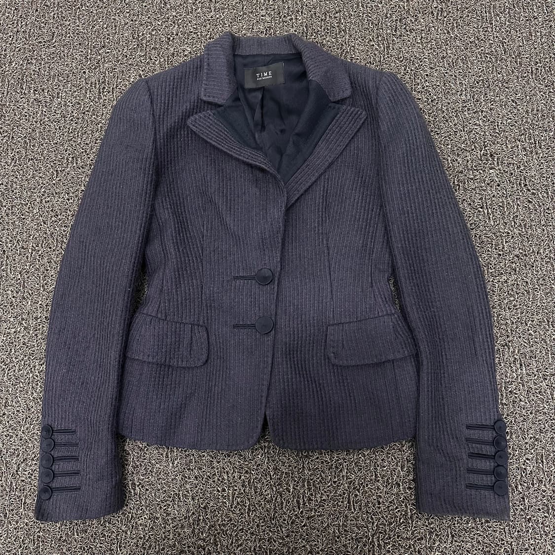 TIME 타임 한섬 여성 울 코듀로이 자켓 신장 160 상품이미지1