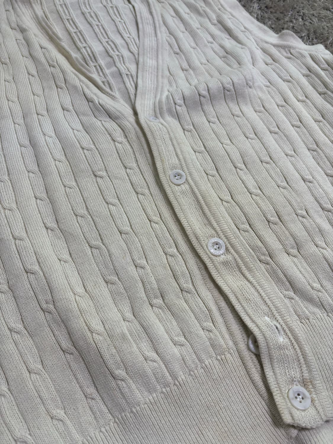 일본판 DUNHILL 니트베스트 사이즈 105 상품이미지2