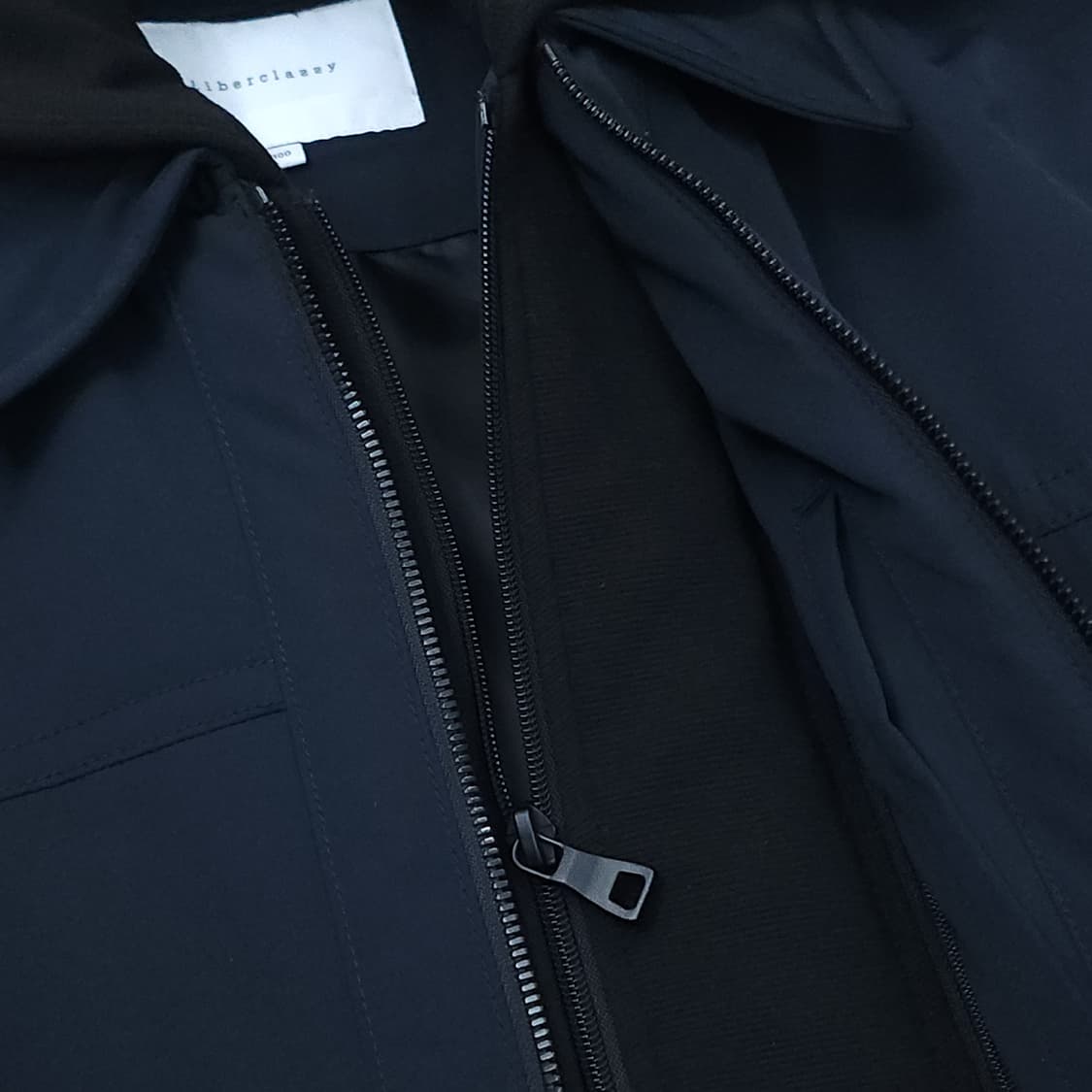 (100)리버클래시 남자 세미오버핏 후드 블루종 봄버 자켓 상품이미지8
