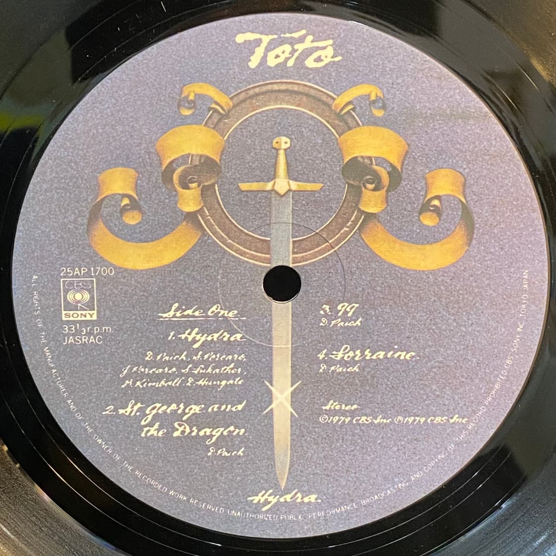 (LP) Toto - Hydra 상품이미지4