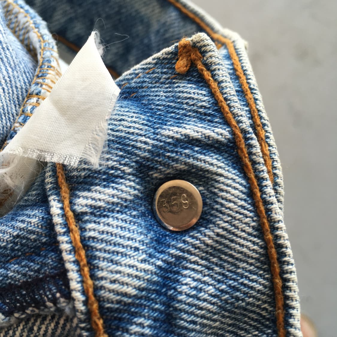 1990’s Levi’s 359 Factory Denim 상품이미지5