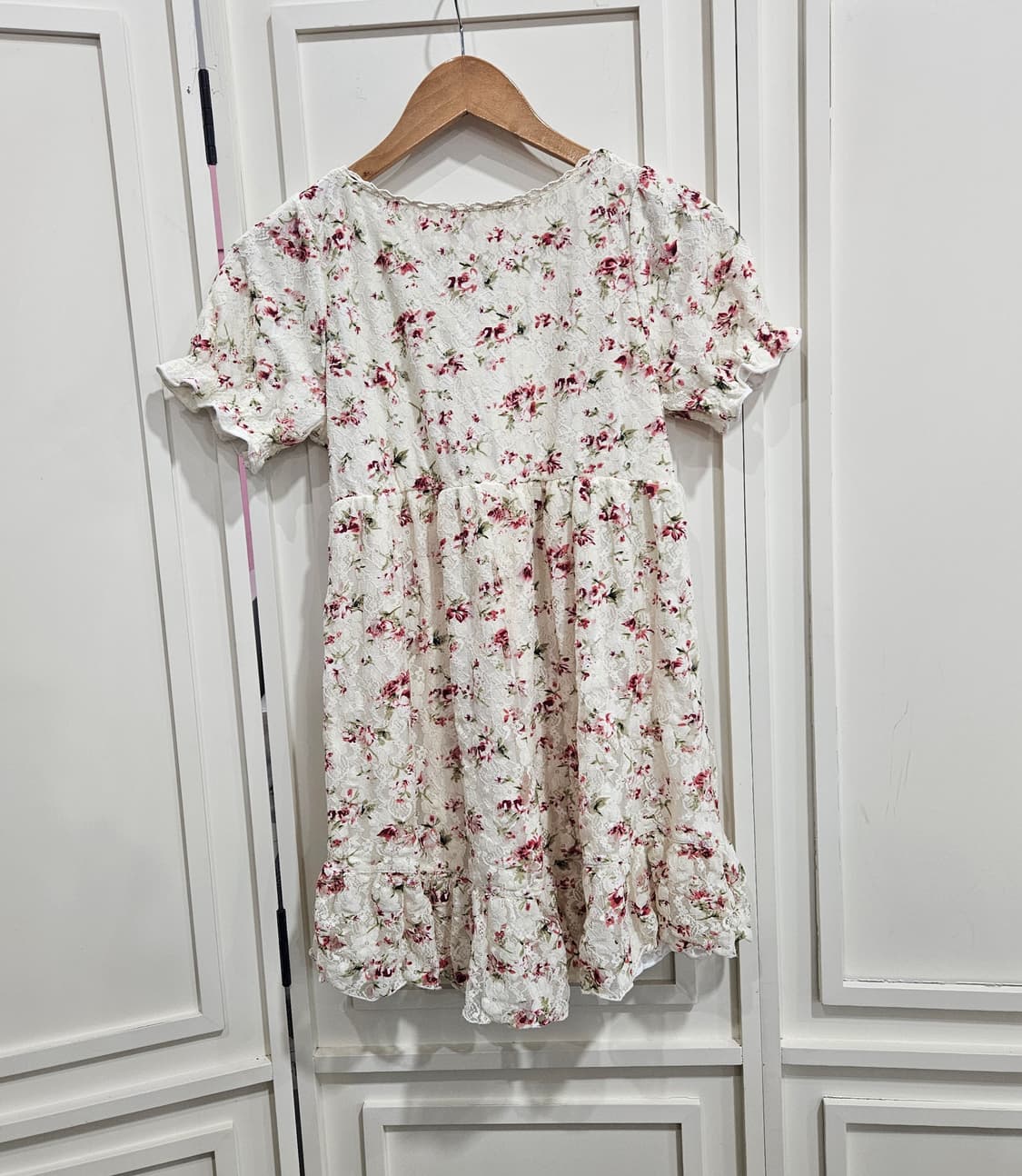 플라워 레이스 코르셋 원피스 상품이미지5