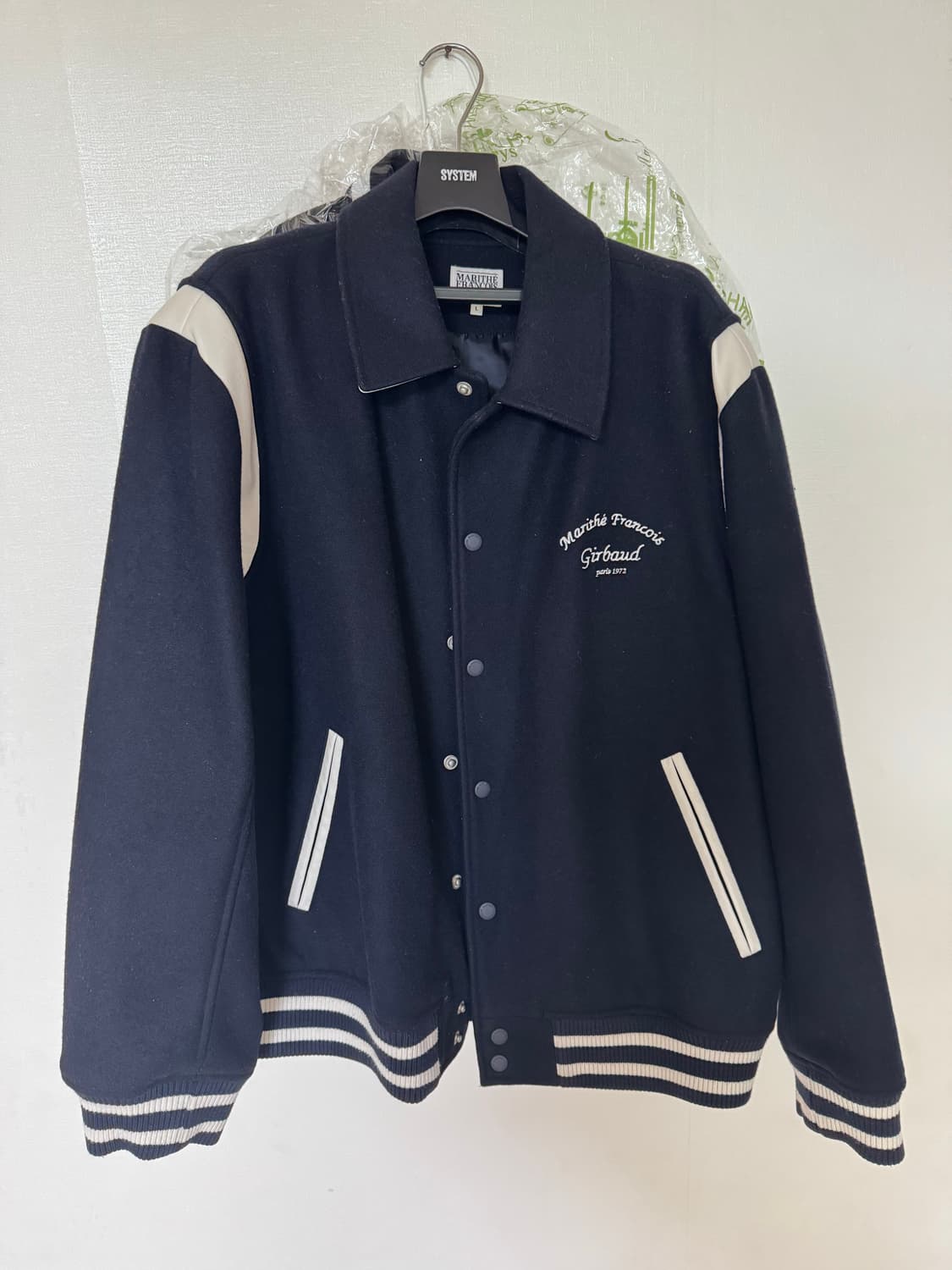 마리떼 프랑소와 저버 체인로고 울 바시티 상품이미지2