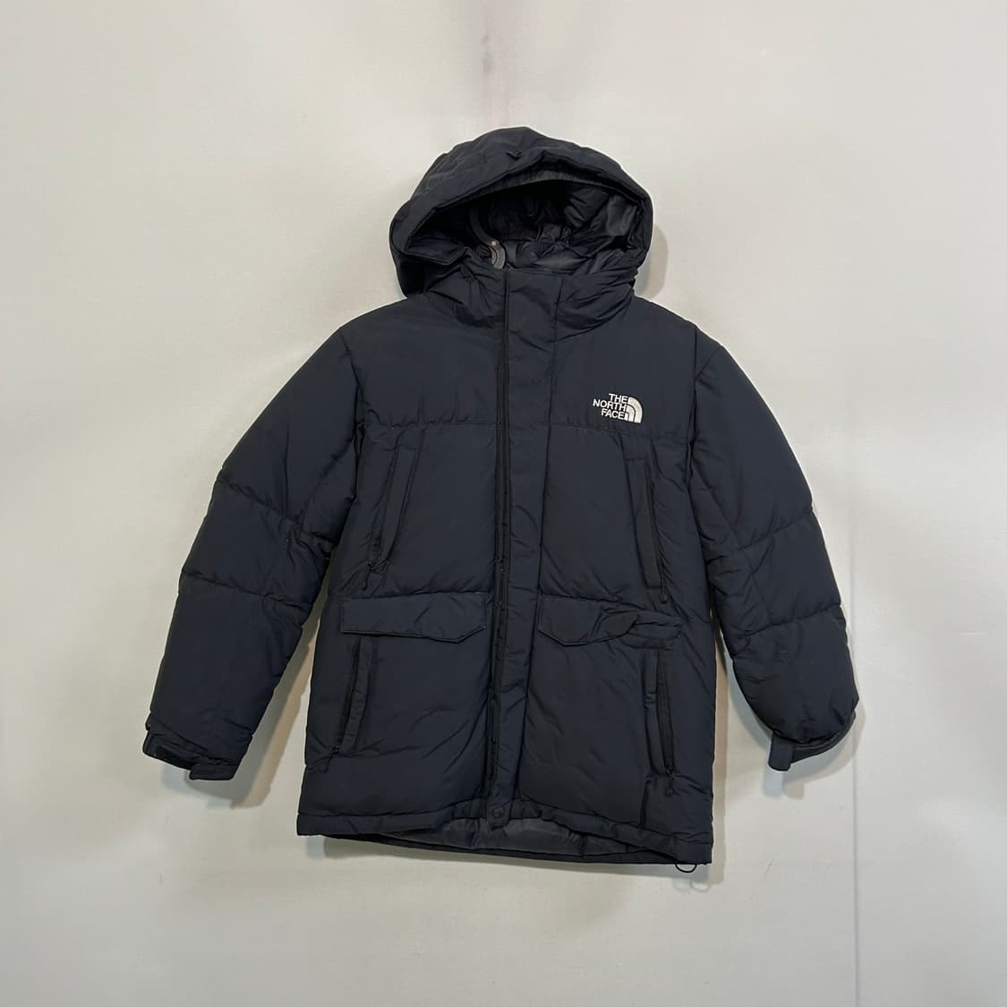 노스페이스 키즈 오리털 패딩 140 블랙 상품이미지1