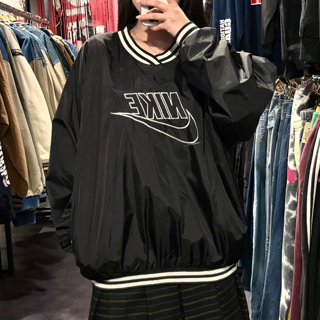 [IM] Nike 나이키 스우시 웜업 블랙 상품이미지3