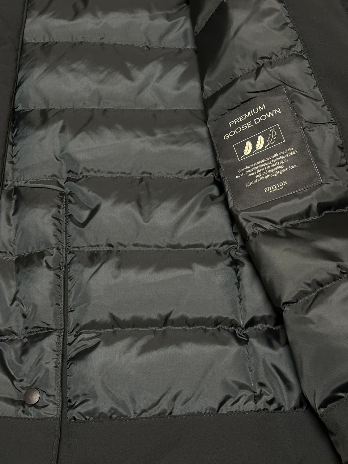 에디션(EDITION) 구스 패딩 코트 100 상품이미지3