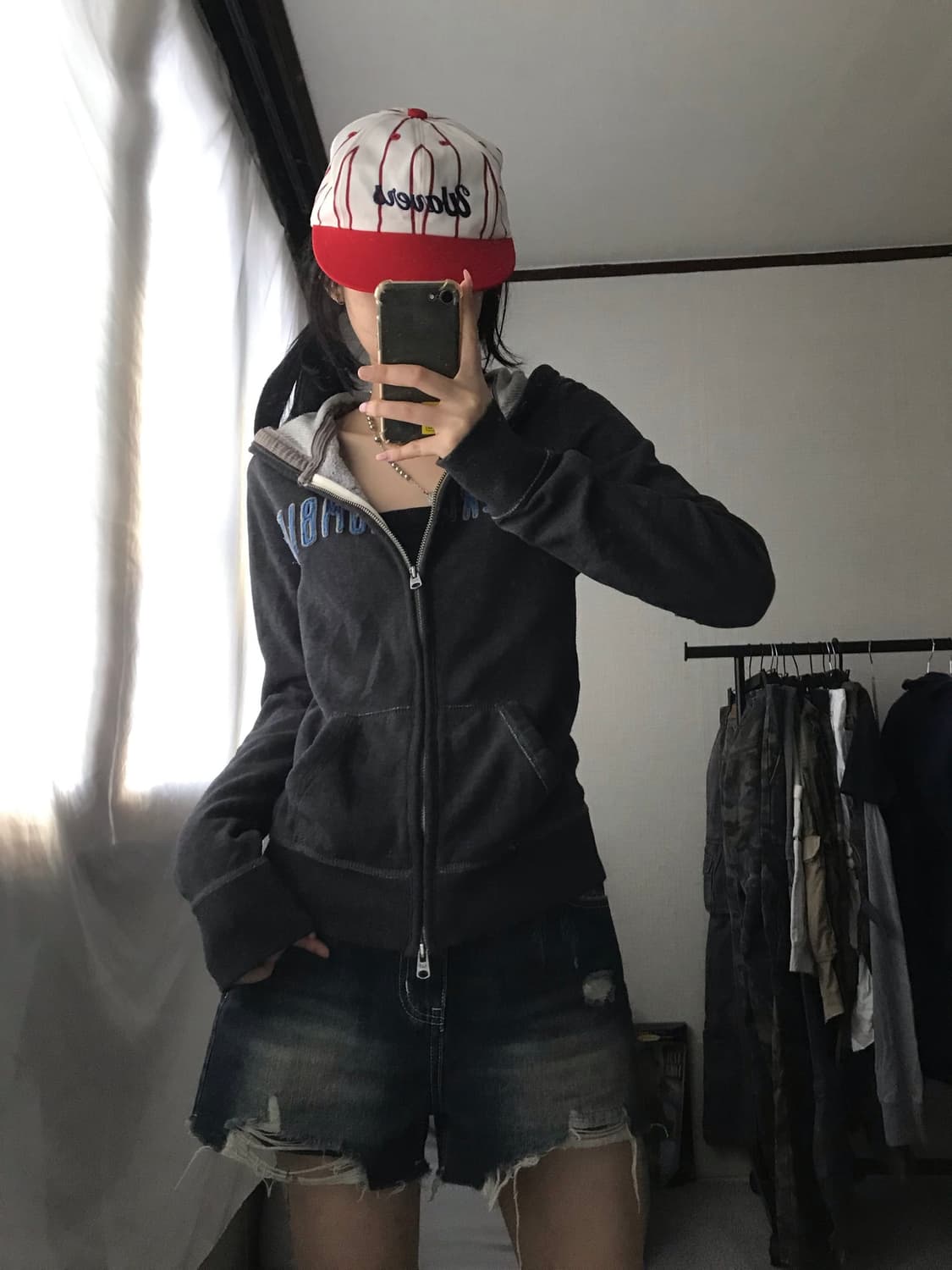 아베크롬비 그레이 후드집업 상품이미지5