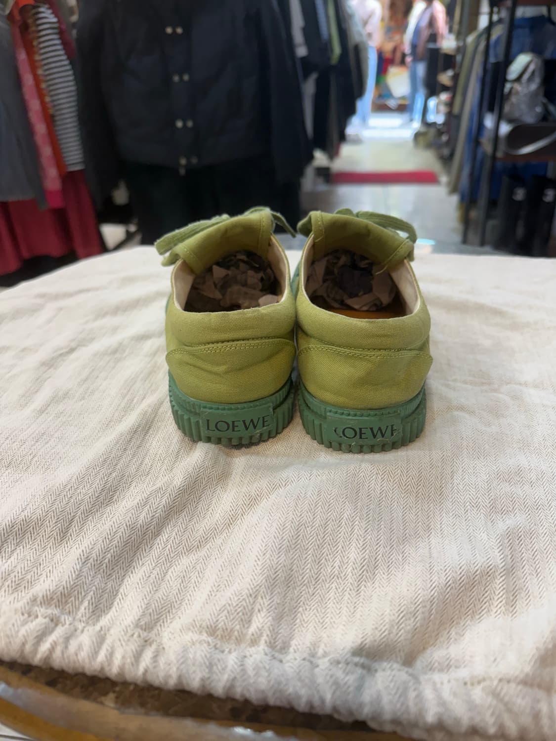 37/235-240 정품 로에베 아나그램 플랩 스니커즈 팝니다 상품이미지7