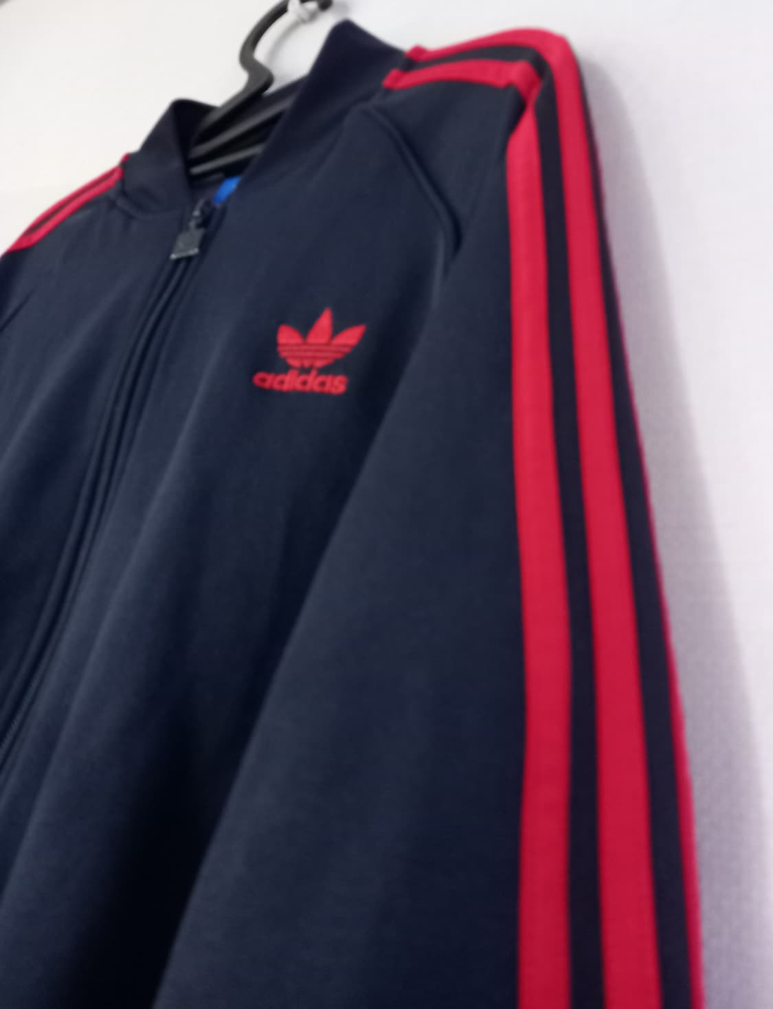 아디다스 네이비 레드 트랙탑 져지집업 100/L 상품이미지2