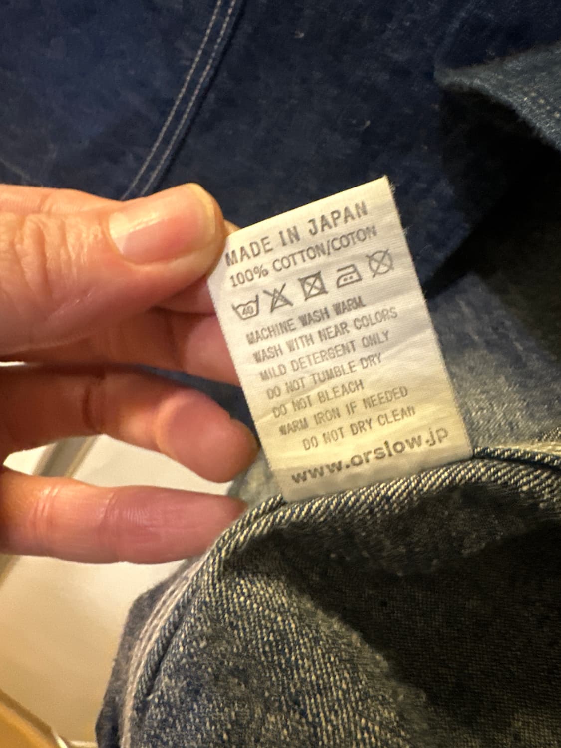 오어슬로우 03-6140 1950 커버올 자켓 상품이미지6