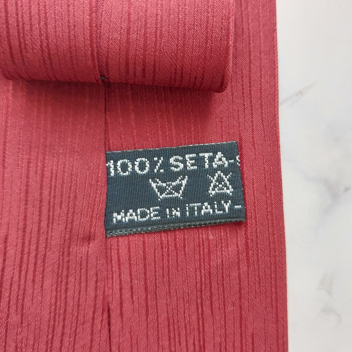 밀라숀 실크 와인 패턴 넥타이 9cm A+등급 K2527
 상품이미지10