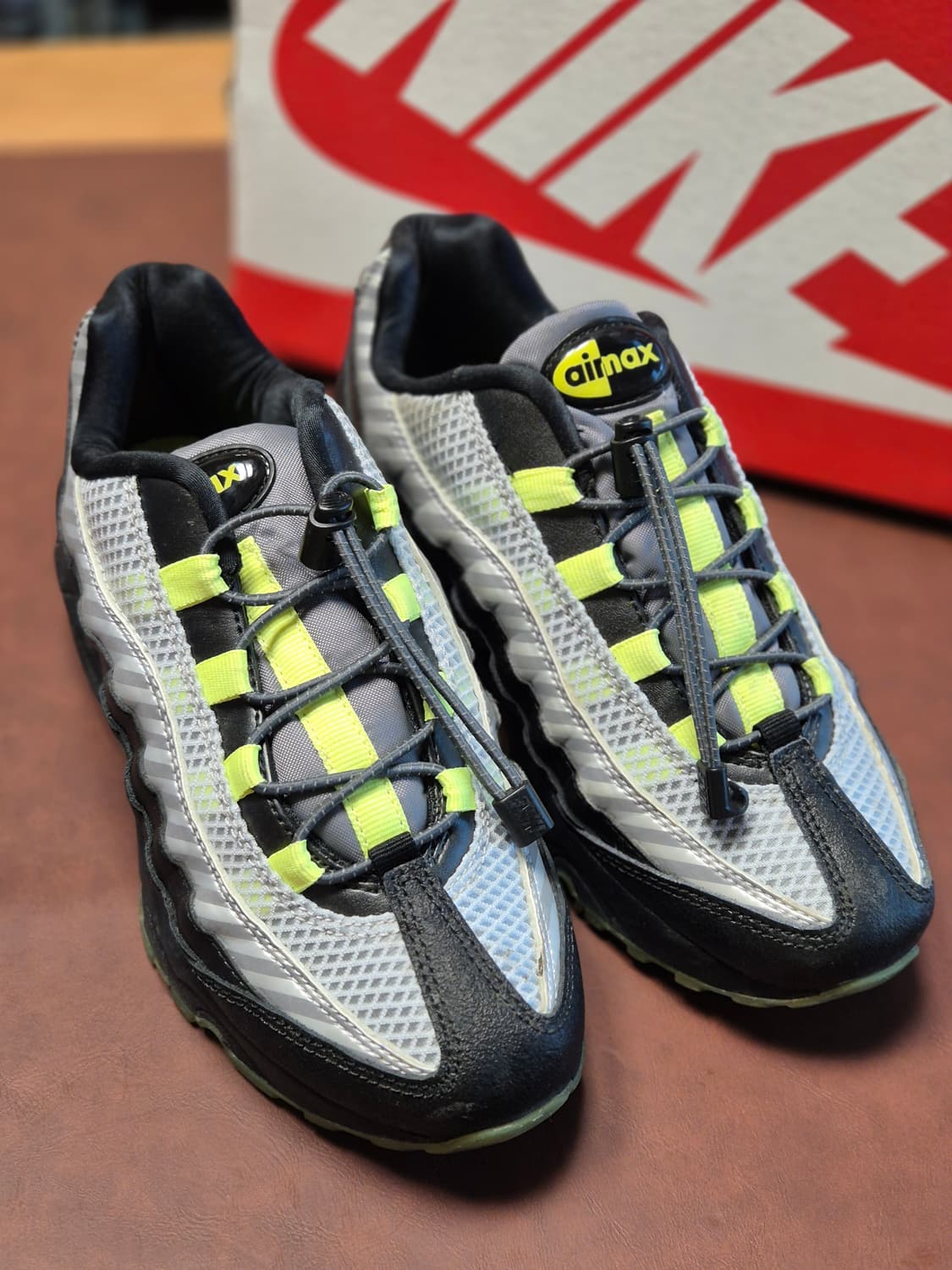 실착용2회 225-230 나이키에어맥스 95 상품이미지4