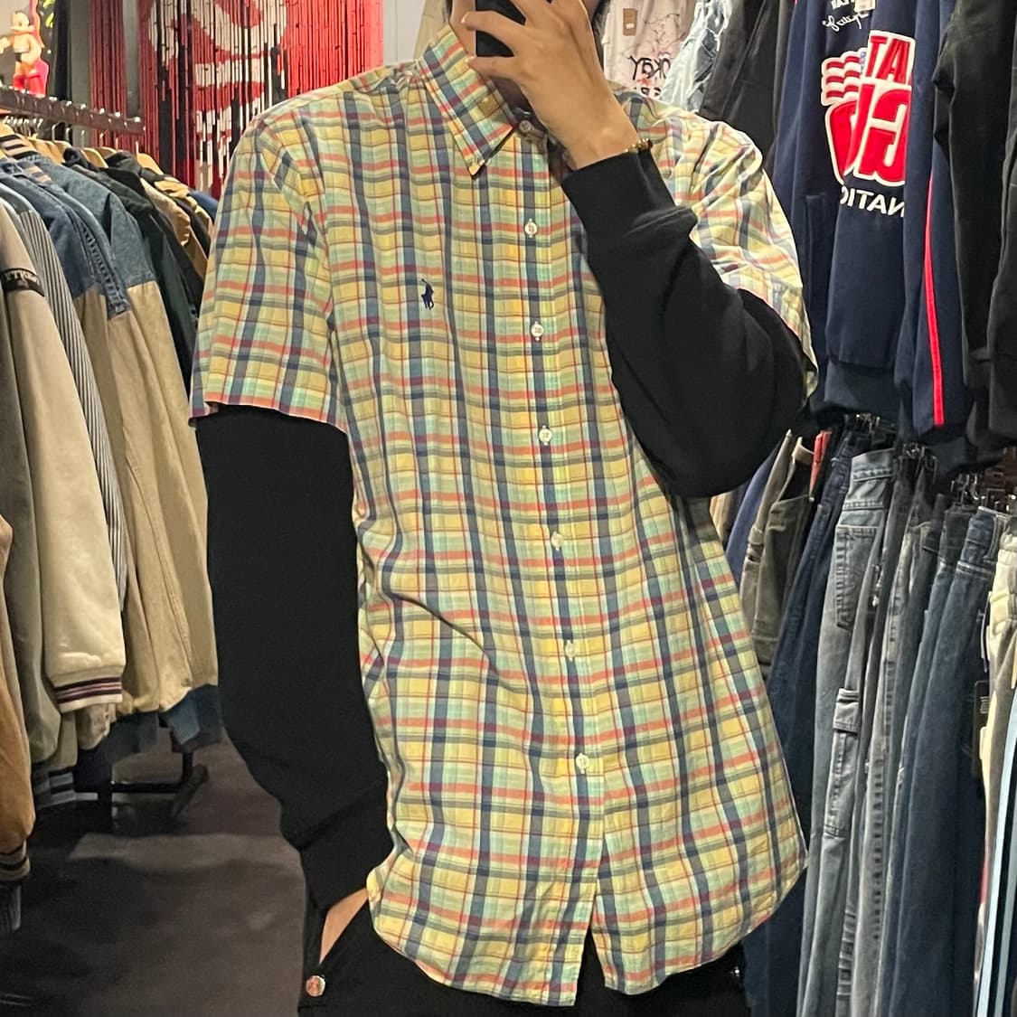 [IM] polo 폴로 체크 반팔셔츠 상품이미지4