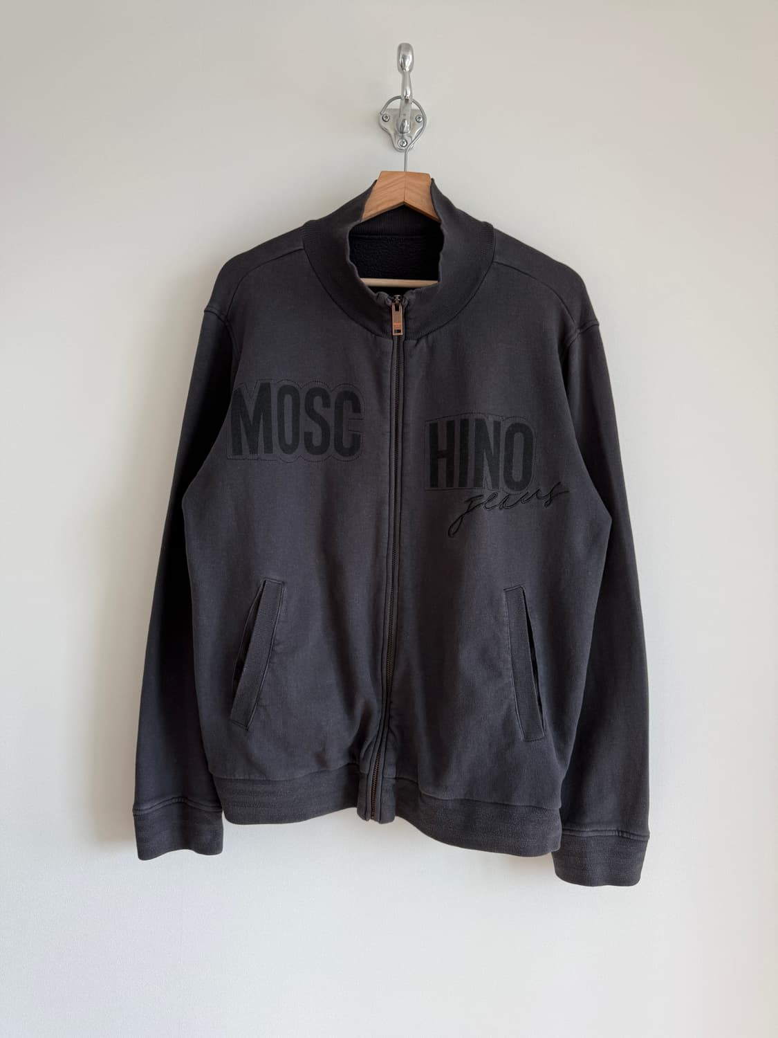 모스키노(MOSCHINO) 코튼 집업 져지 상품이미지1