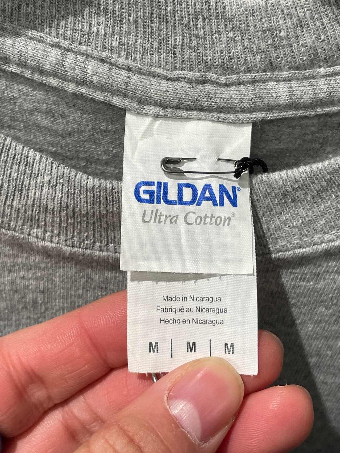 빈티지 롱슬리브 티셔츠(그레이)   상품이미지7