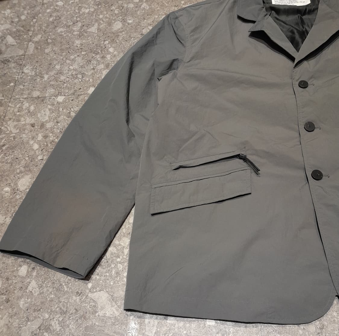 💥유니폼브릿지 나일론 자켓 그레이 (L) 상품이미지6