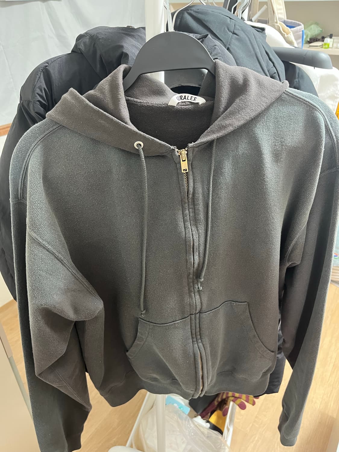 오라리 푸로덕트 다이스 집업 4사이즈 상품이미지1