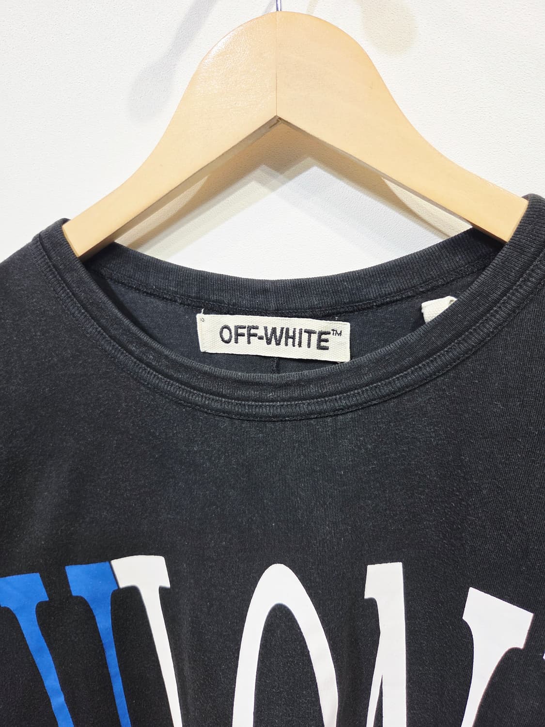 VLONE x 오프화이트 코튼 백로고 티셔츠_L 상품이미지3