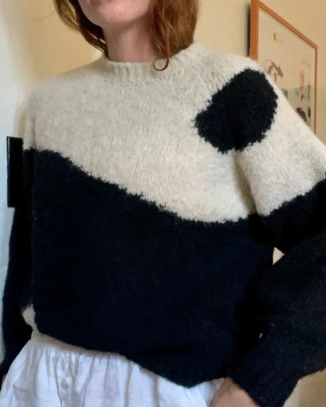 윤승아 착용) 팔로마울 yin yang 스웨터 상품이미지2