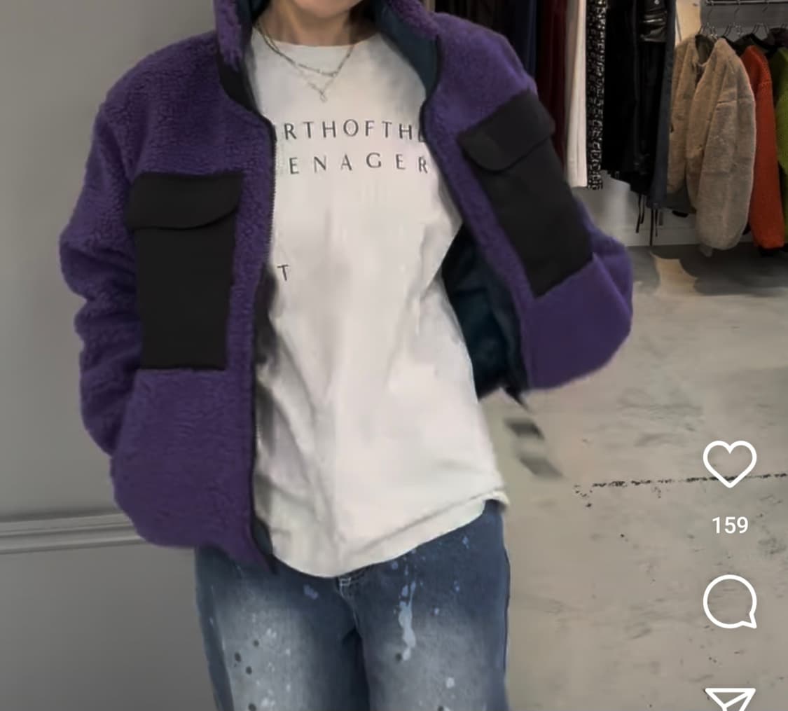 ftc 리버시블 쉐르파자켓 상품이미지4