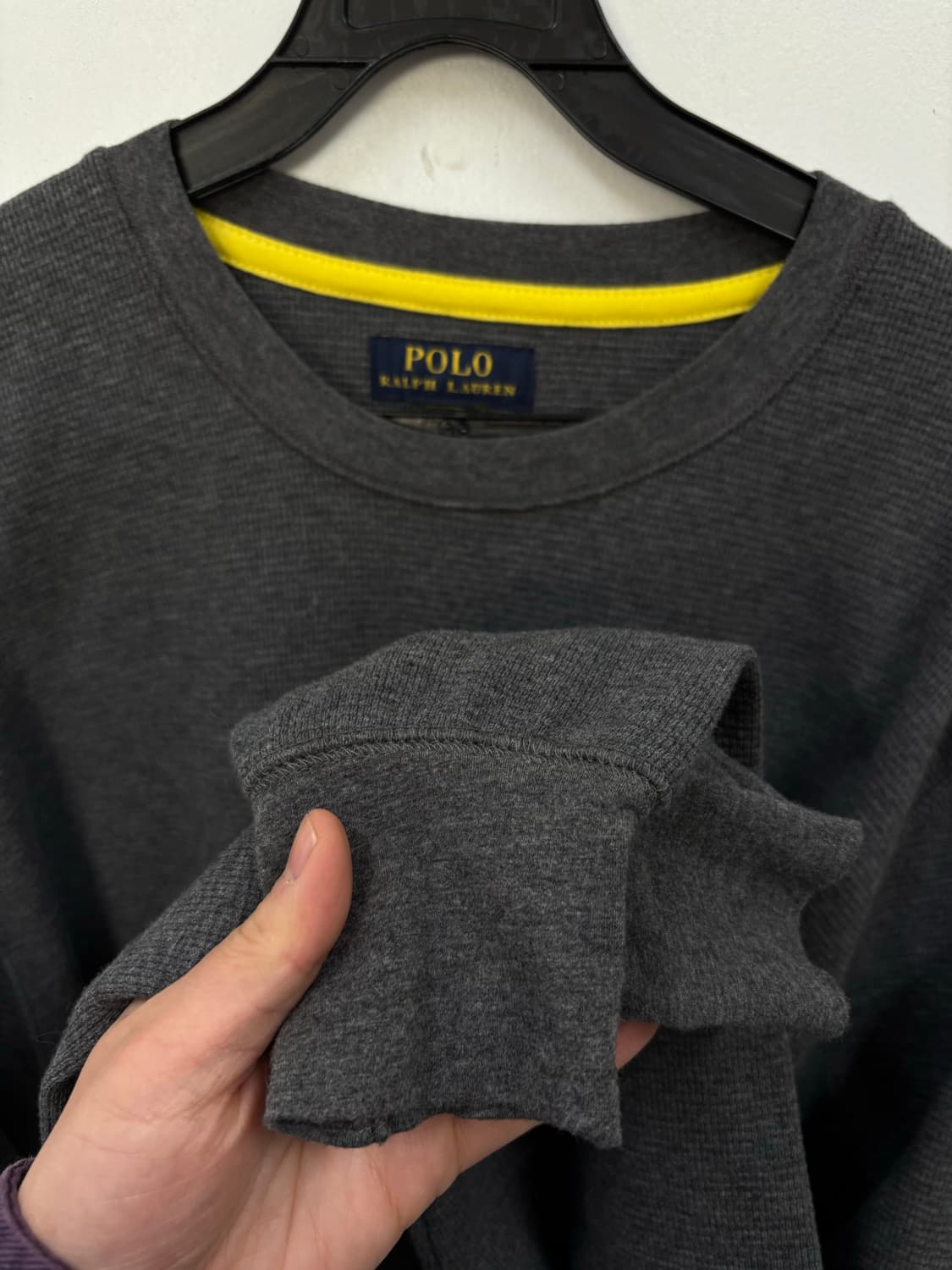 폴로랄프로렌 와플 긴팔티 상품이미지4